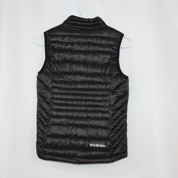 Boulder Gear Lightweight Puffy Vest, Black, Size Medium - Picture 3 of 10